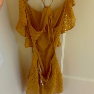 Vici mustard romper!